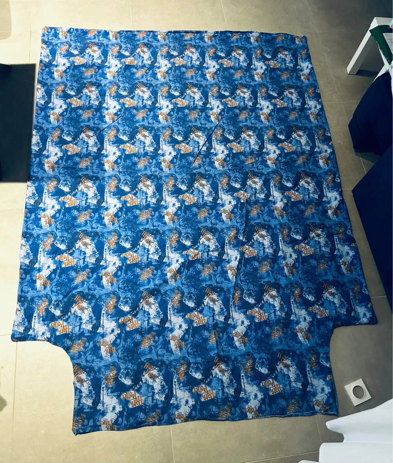 Parure de lit bleue 1 personne Harry Potter – photo 3